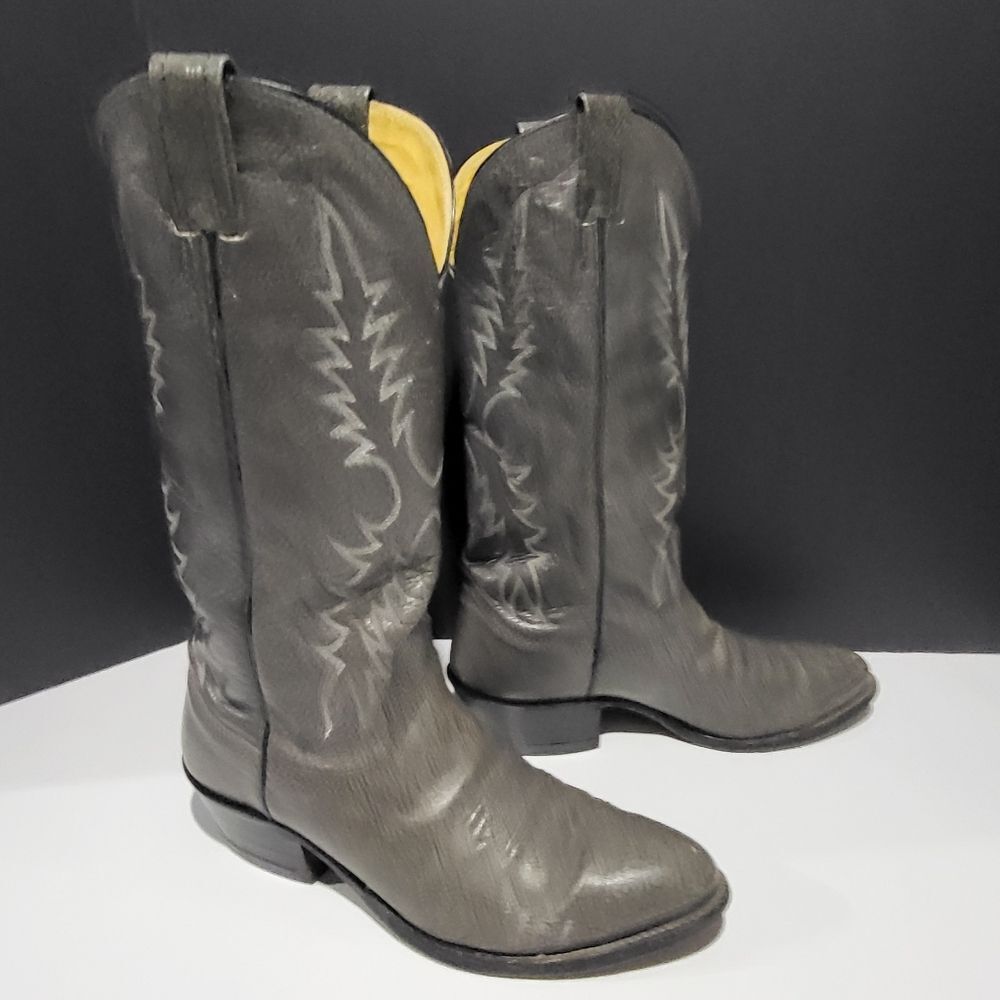 Nocona Men's Gray Western Cowboy Boots